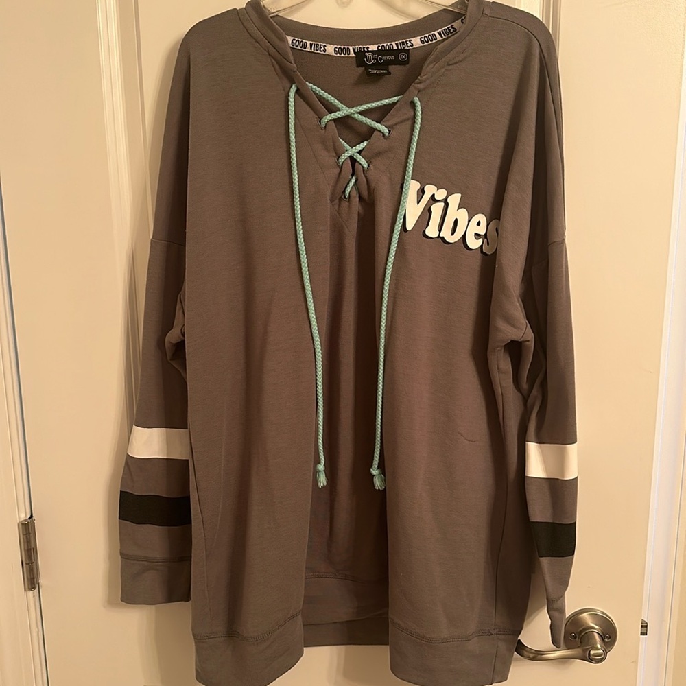 Miss Chievous Vibes long sleeve shirt.  1XL